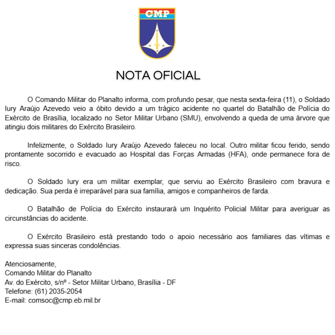 Nota oficial CMP